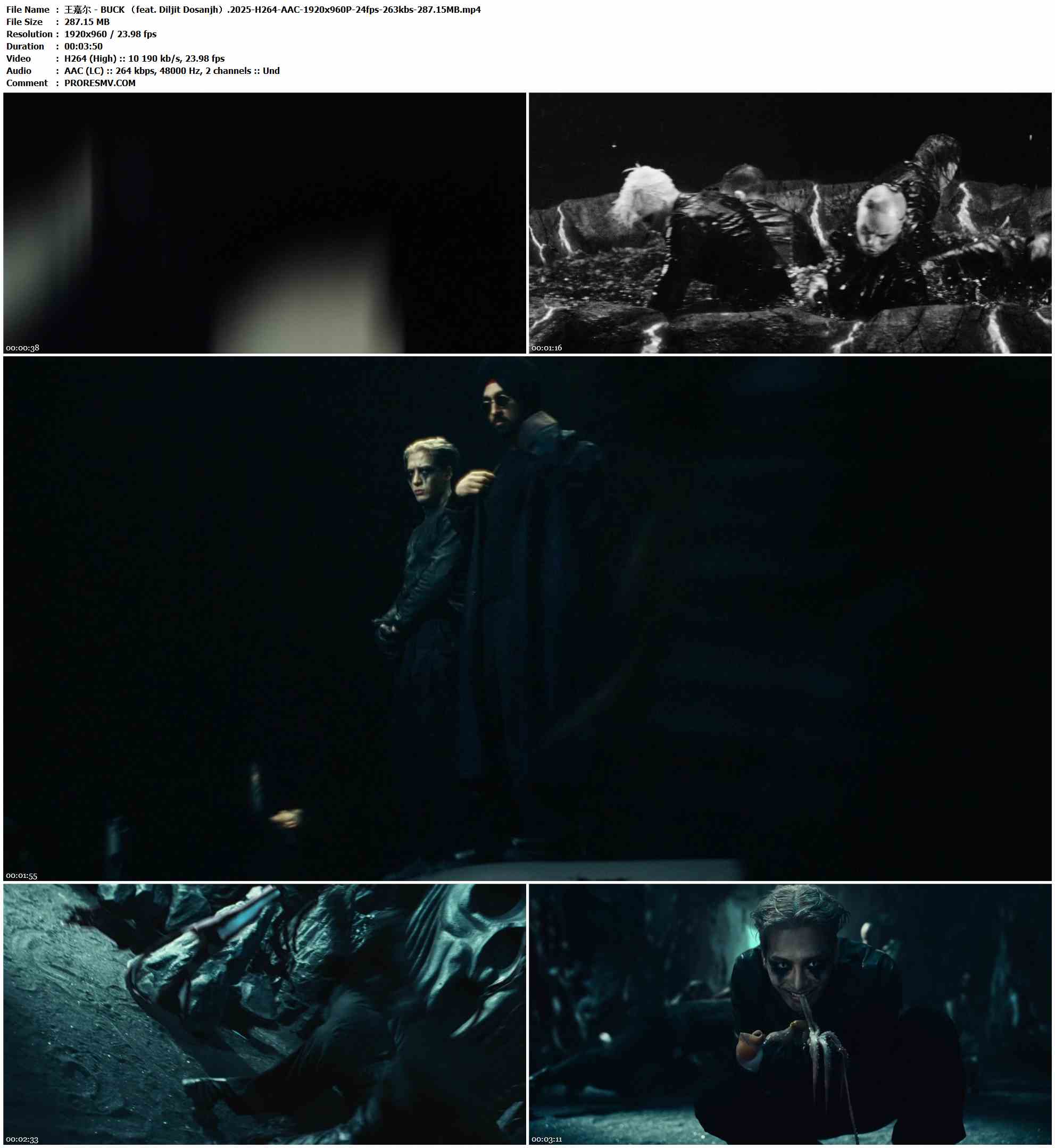 王嘉尔 - BUCK （feat. Diljit Dosanjh）.2025-H264-AAC-1920x960P-24fps-263kbs-287.15MB官方MV_高清MV